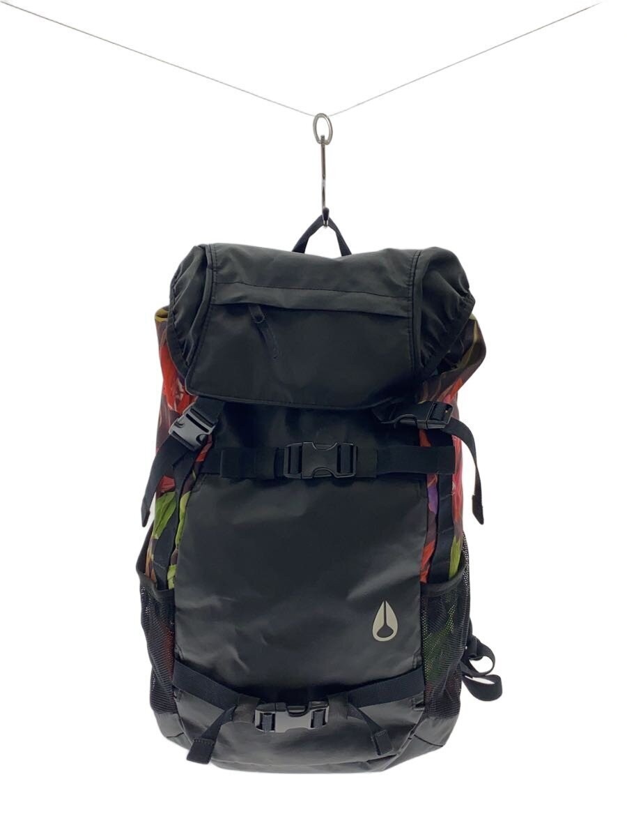 NIXON◆Backpack/Polyester/BLK/C1953 - image 1