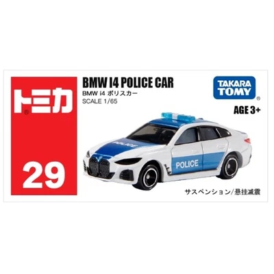 Takara Tomy Tomica 29 BMW i4 Police Car Limited Metal Toy Car New in Box 2025