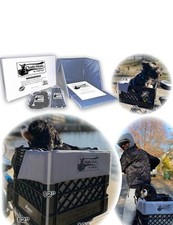 DIY Crate Conversion Bike Dog Carrier Package Crate NOT Included Padded Liner