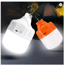 USB Rechargeable LED Camping Light Bulb 3 Modes Portable Outdoor Lamp