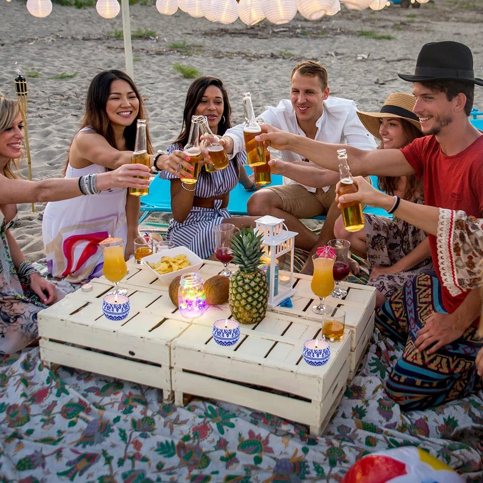 Outdoor Citronella Candles 4.4oz Natural Soy Wax for Patio Porch in Summer, P... - Image 3 of 4