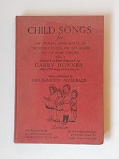 Childs songs for primary departments of the S...