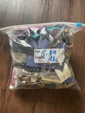 Assorted Costume Jewelry Bag 5.89lbs Earrings Necklaces Bracelets and More