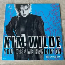 Kim Wilde LP You Keep Me Hangin' On 12" Vinyl 1986 MCA Records MCA-23717