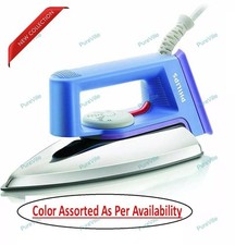 Philips 1000 Watts Golden Non Stick Soleplate Dry Iron Teflon Coated Soleplate