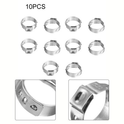 Stck Edelstahl -Klemmring Dimensionsänderung Druck Schrittloses Design