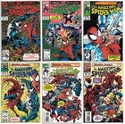 AMAZING SPIDER-MAN #375-380 Lot of 6 (1993) Gold Foil Venom Maximum Carnage