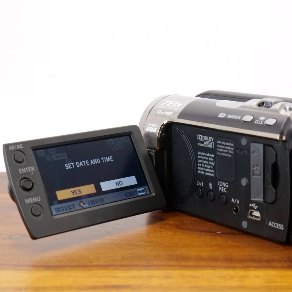 Panasonic SDR-H85 80GB Camcorder Black 78x Zoom Video Camcorder Tested Excellent - Image 4 of 4