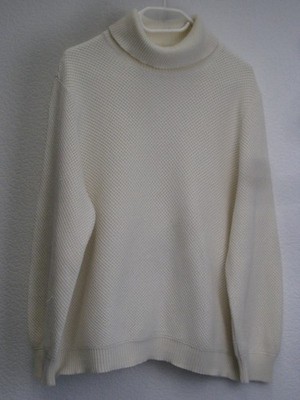 PETER HAHN Damen Langarm PULLOVER  tolles Strickdesign offwhite 48/50 wie NEU