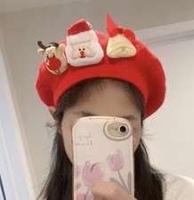 Christmas Beret for big girls and adults