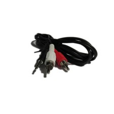 Cavo adattatore audio jack stereo 2x RCA maschio jack 3,5 mm maschio 1,5m
