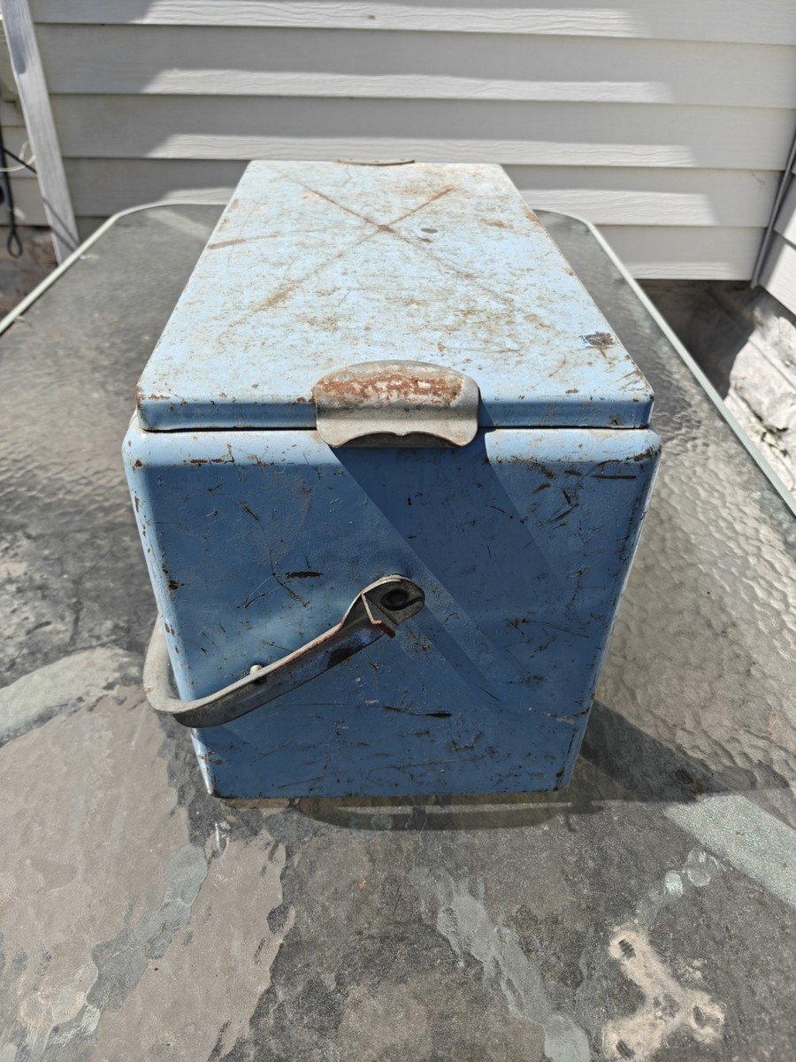 Vintage Large Size Pepsi Cooler 1950's 1960's Metal Rare | eBay