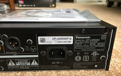 Panasonic DP-UB9000 Reference Class 4K Ultra HD Blu-ray Player