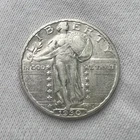 1930-P Standing Liberty .25c Quarter Philadelphia Silver Coin