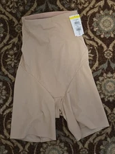 TC Fine Intimates Shapewear Womens Small Beige 4419 Hi Waist Long Leg  Wedding