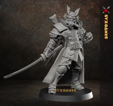 Lieutenant JP Wargame Miniature Grimdark WW1 Gaming Miniature