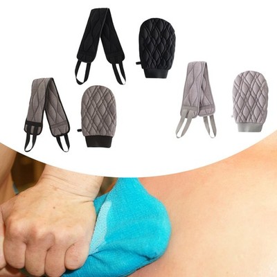 2pcs Back Scrubber Waschmaschine Peeling Handtücher für Badezimmer außerhalb