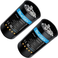 [UL Certified] BlueStars 216-259 uF MFD 110-125 VAC Round Start Capacitor... 