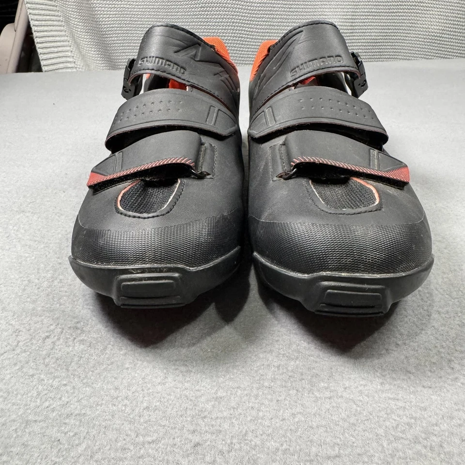 Shimano SH-ME300 ME3 Zapatos de Ciclismo para Hombres 10.5 EU 45 Negro Rojo SPD Botines MTB Foto 4 de 4