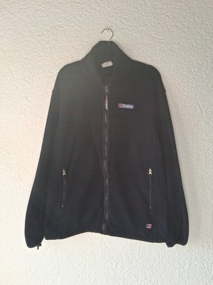 Berghaus Prism Polartec Outdoor Fleece Jacke Men Black Sz Xlarge