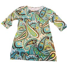 Paisley print long sleeve Top paisley boho dress pucci pucci-esq