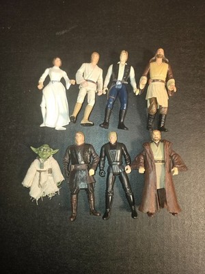 Star Wars Figures 3.75'' Lot of 8ct