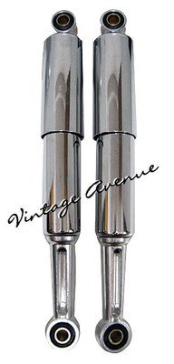 2x Hintere Stoßdämpfer Für Honda CT70 / CT90 / CT200 / CT110 / CS50 / SS50 / S65 – Chrom, 13,5 Zoll, Von Gardenice