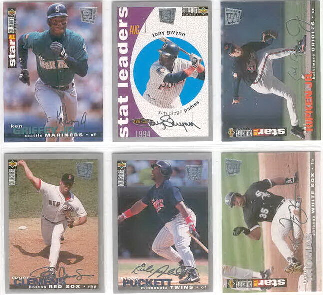 Wade Boggs #245 1995 Collectors Choice SE Silver Signature