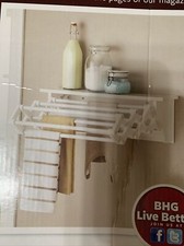 Porte-linge mural NEUF meilleures maisons et jardin !