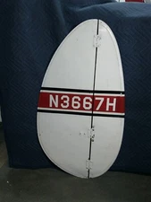 Ercoupe Vertical and Rudder, Right Hand P/N  415-24001-R, 415-23001-R