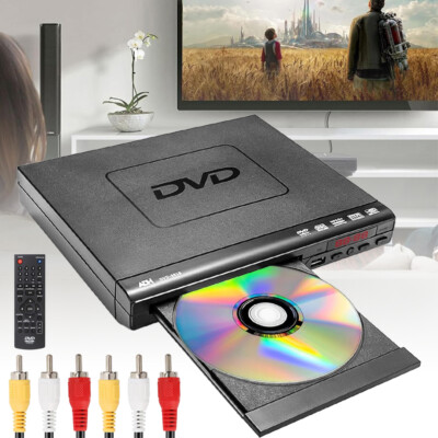 DVD Player Für Fernseher Dolby Digital AV USB CD UHD Spieler für Senioren Player