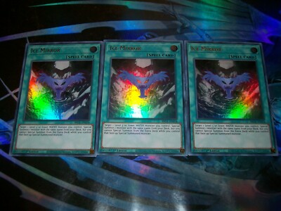 3x Ice Mirror 1st Edition Ultra Rare BROL-EN024 Yu-Gi-Oh!