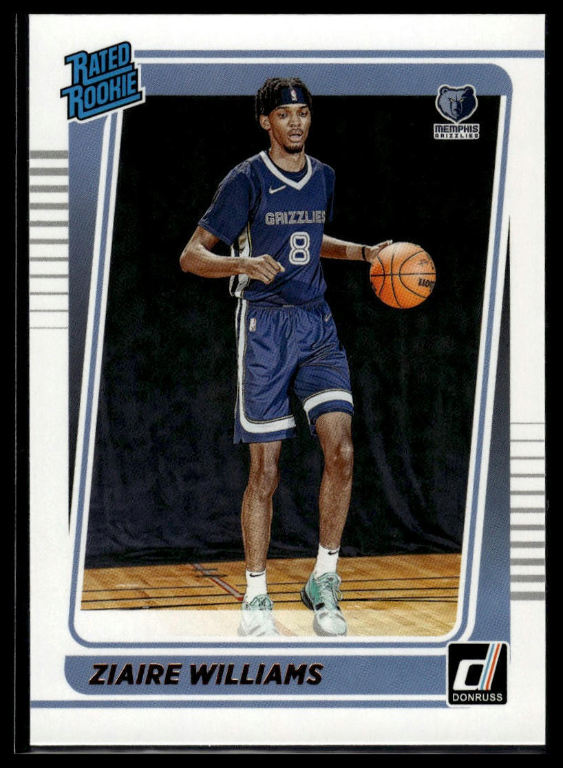 2021-22 Donruss Ziaire Williams Rated Rookie Card #248