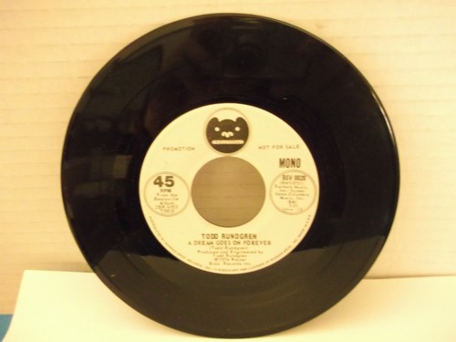 Todd Rundgren Bearsville 00 A Dream Goes On Forever Us 7 45 Promo 1974 M Ebay Todd Rundgren Bearsville 00 A Dream Goes On Forever Us 7 45 Promo 1974 M Ebay