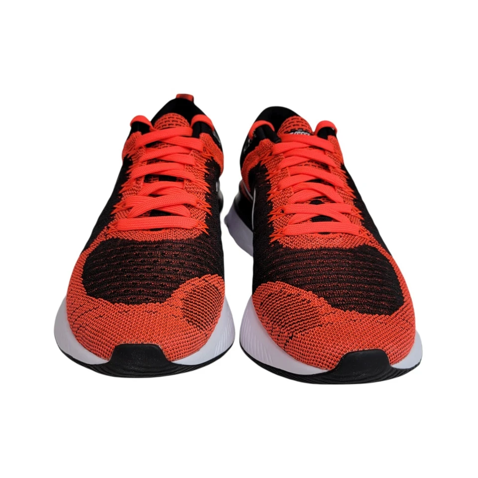 Nike Mens 8.5 React Infinity Run Flyknit 2 Bright Crimson Black Shoes CT2357-600 - Image 3 of 4