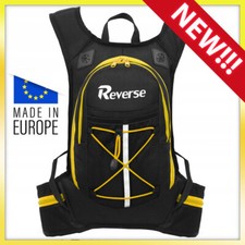 Mochila impermeable ligera negra amarilla para bicicleta de carretera bicicleta de montaña ciclismo