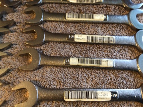 1—Craftsman 44579 Open End Wrench 1/2 x 9/16 Series -VV- USA - Picture 7 of 9