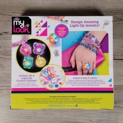 Cra-Z-Art My Look Fashion Light-Up Jewelry Set with Color Changing