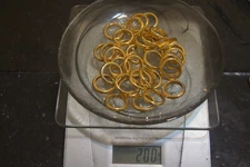 200 Grams HEAVY Gold Plated LORD OF THE RINGS THE ONE RING FOR GOLD RECOVERY