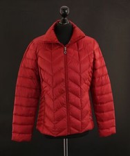 Junge Danmark Damen Daunenjacke Jacke 38 dunkel rot kurz leicht gefüttert A1209