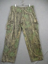 Winchester Mens Pants Large 36-38 Real Tree Hunting Cargo Hunter Workwear Cargo