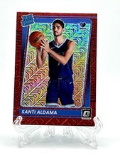 Santi Aldama 2021-22 Donruss Optic Choice Red Mojo Rated Rookie RC 176 Grizzlies