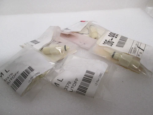 ASML, Insert, QD, 1/8" w/ Shutoff, 206-999-0379, New, Lot of 5