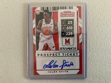 Jalen Smith 2020-21 Panini Contenders Draft Picks Prospect Ticket Auto Variant