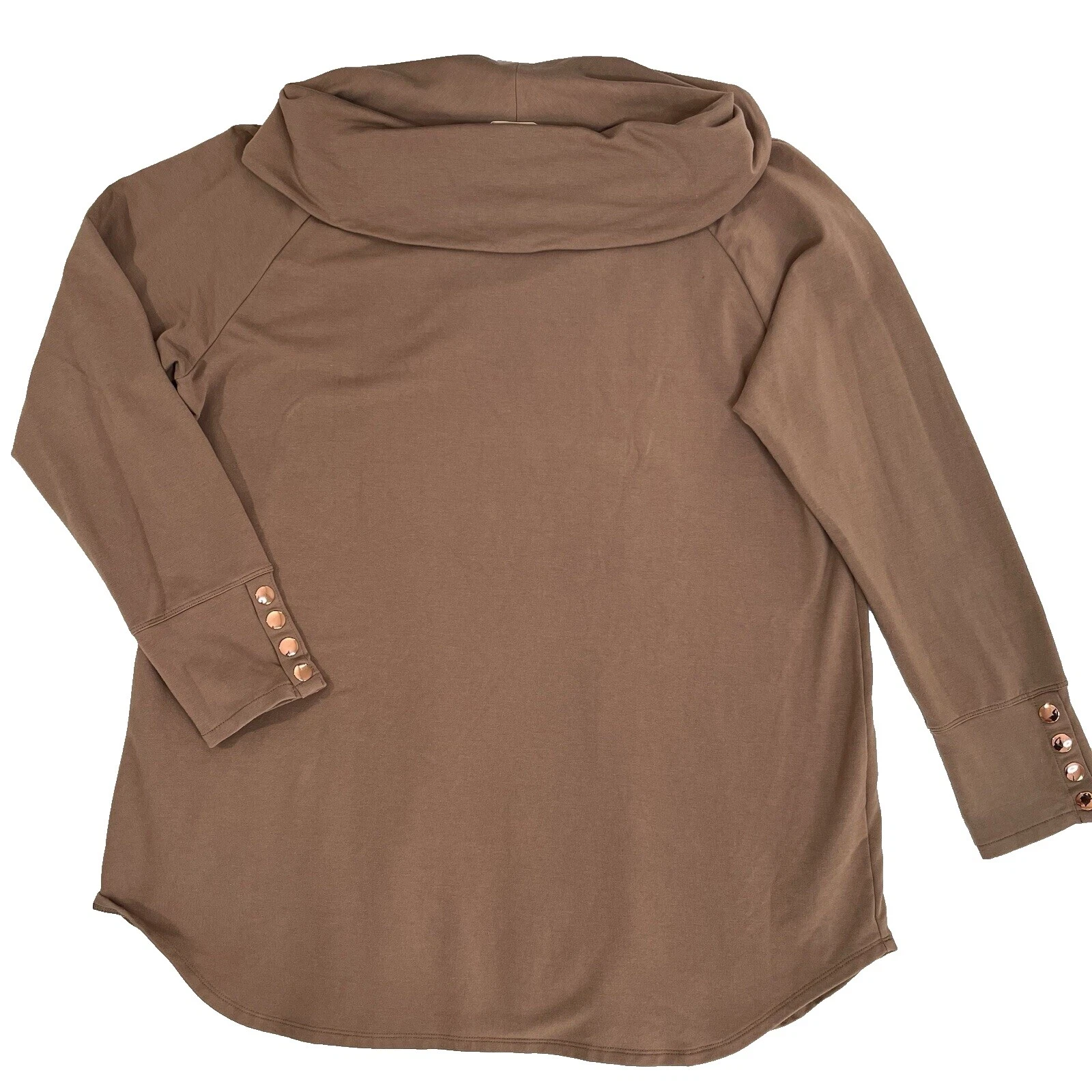 Soft Surroundings Cotton Brown Sweaters for Women