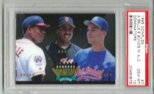 1995 A. Belle/ B. Bonds/ M. Alou Donruss Dominators PSA 10