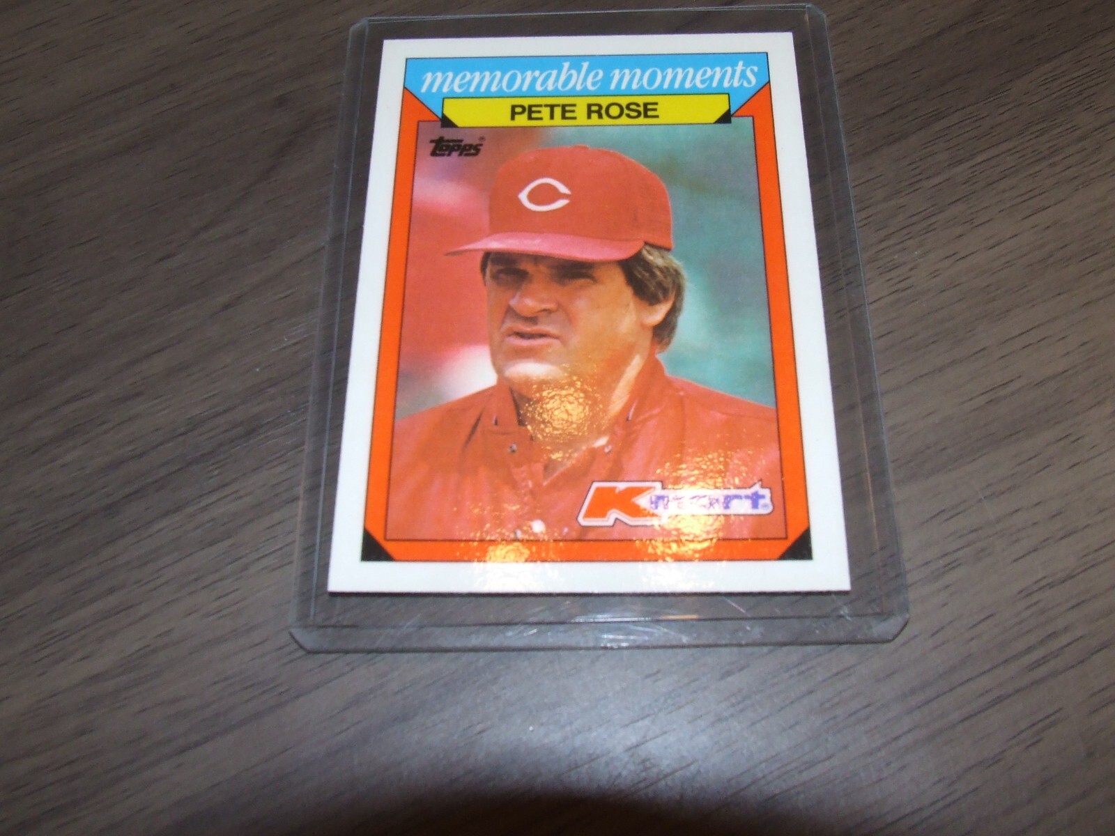1988 Topps Kmart Pete Rose Card 22 eBay