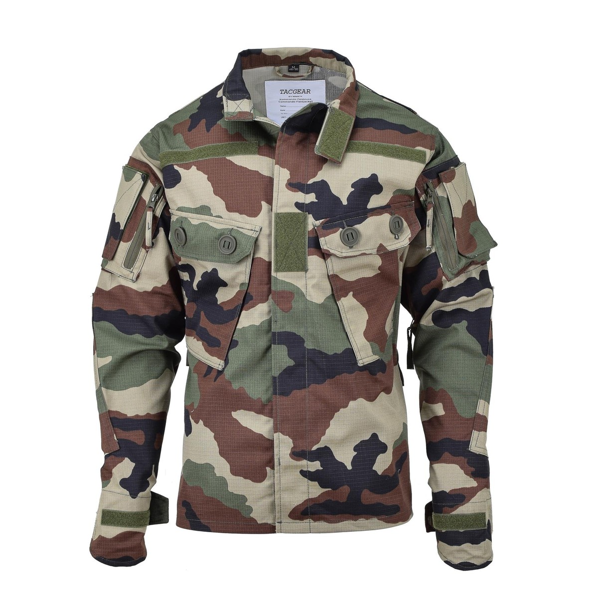TACGEAR Brand French Military style commando jacket field CCE tactical shirts