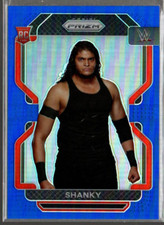 2022 Panini Prizm WWE Prizms Blue #120 Shanky /199 
