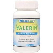 Valerin Natural Relaxant for Tension Relief, Leg Cramps and Other Muscle Cramps